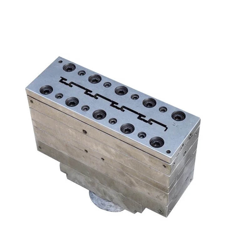 Factory Custom Molds Maker Plastic Molding Extrusion Die  Hot Steel PVC Surface Software Design Extrusion Mould