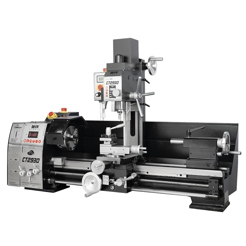 CT2930 High precision 3 in 1 lathe drilling and milling machine lathe mill drill combo