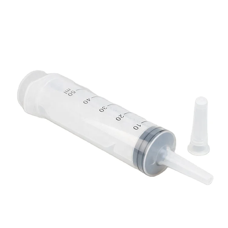 
 Оптом пластиковый Дозирующий шприц одноразовый медицинский шприц 50 мл ирригационный шприц  