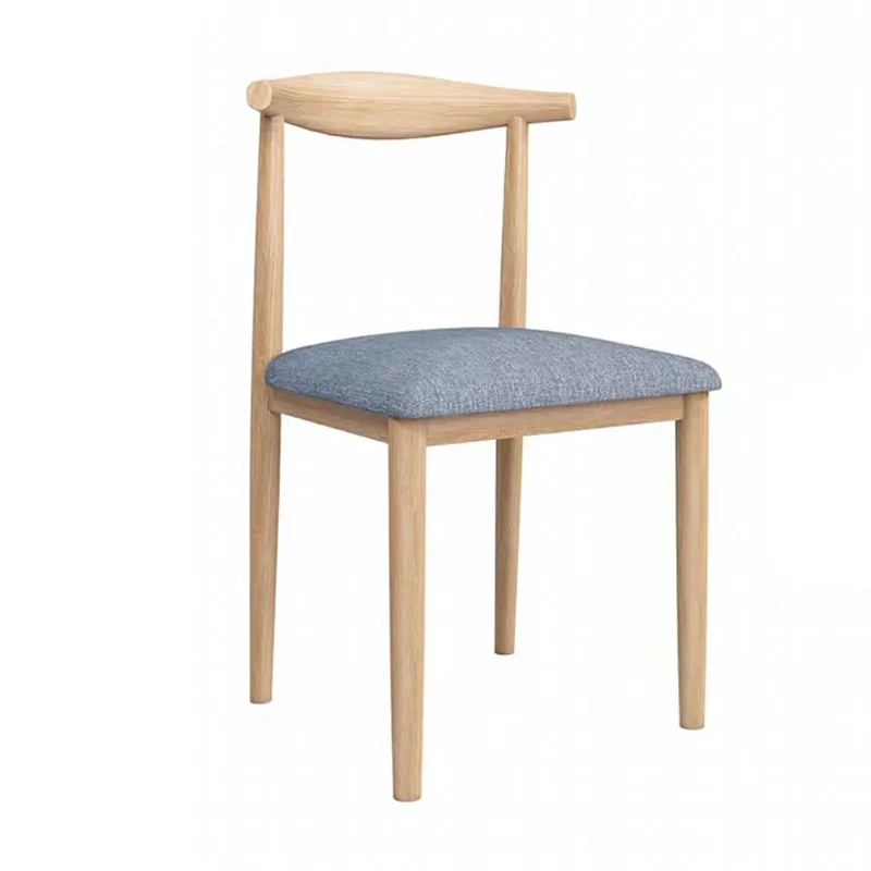 New Design Wood Transfer Leg Dining Chair With Soft Seat