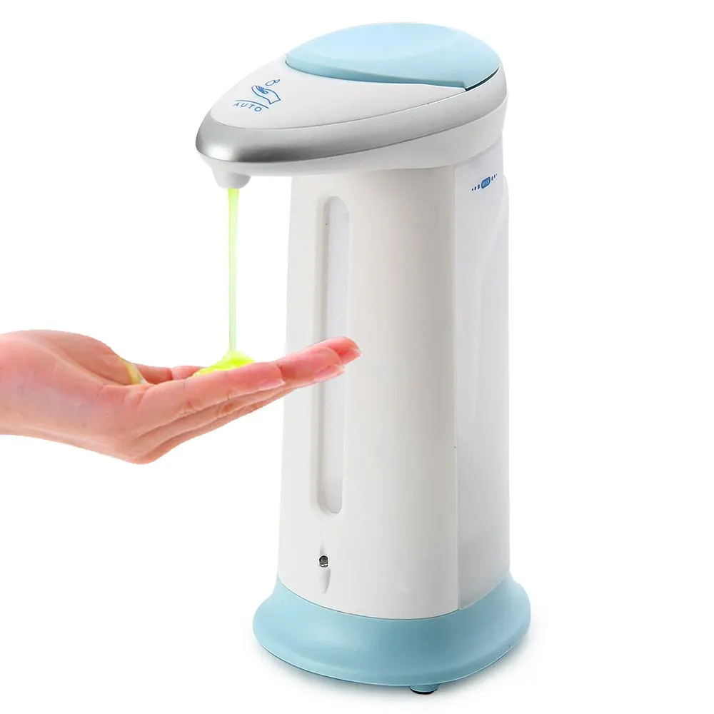 Dropshipping Battery Powered Automatic Soap Dispenser 400ml Sensor Touchless Dispensador Automatic Soap Dispenser Touchless