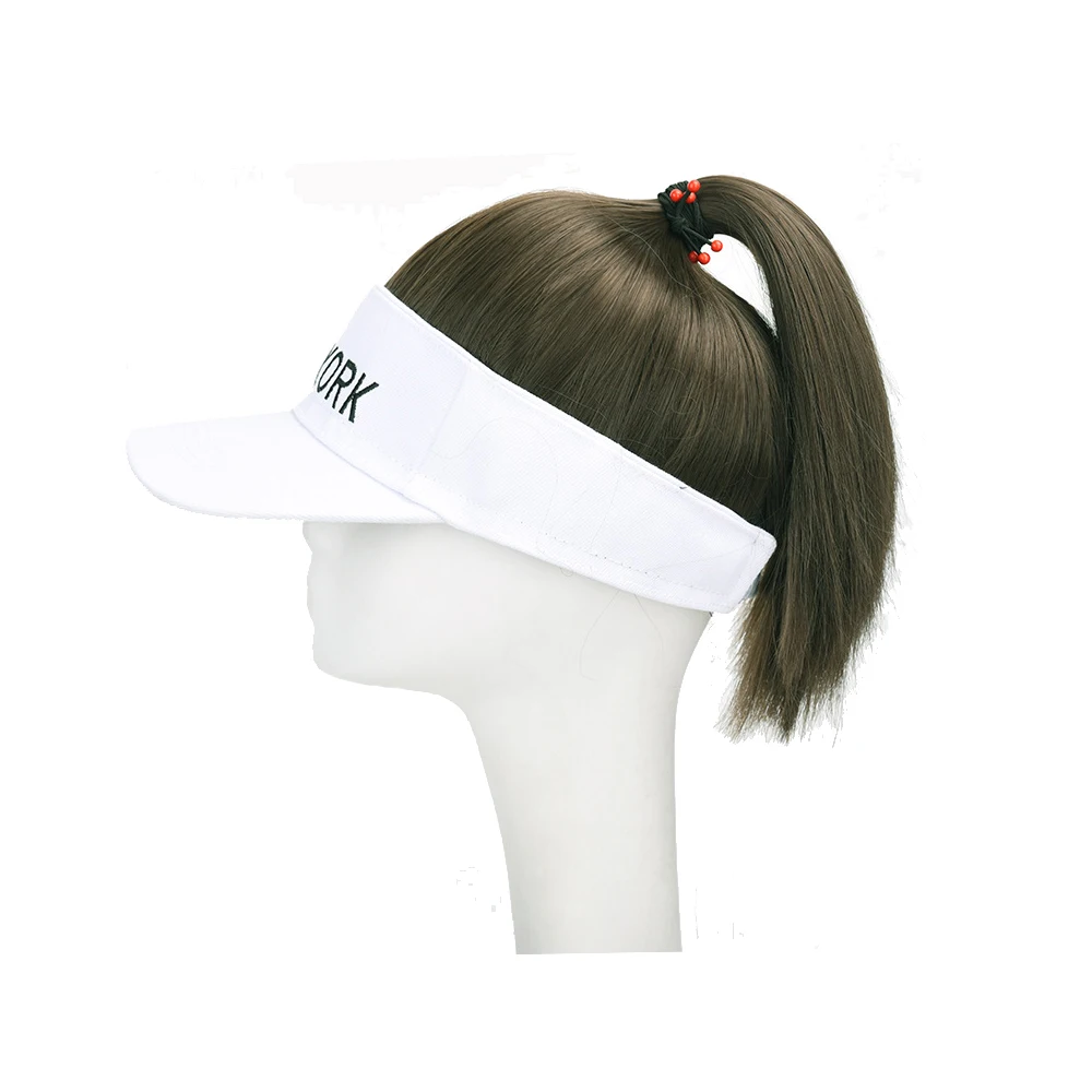Пользовательские парики с париками для волос кепки для женщин кепки с накладными волосами мужские бейсболки