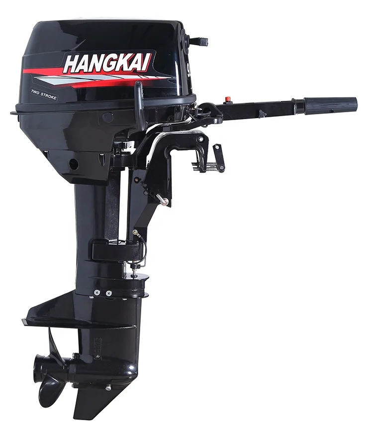New HANGKAI 9.8hp 2 Stroke 2 Cylinders Petrol Outboard Engine Boat Motors for Sale