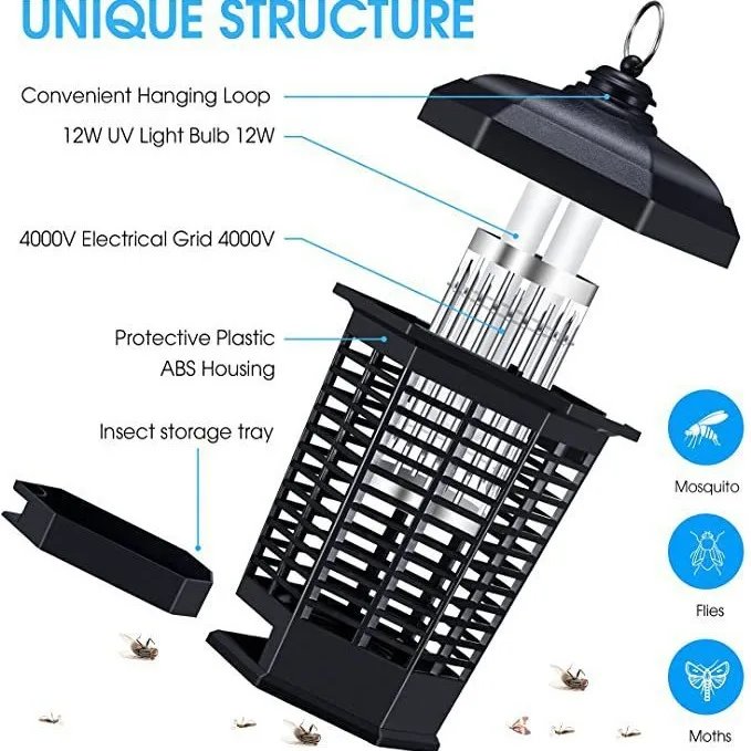 Zapper Bug Fly killer led light repellent electronic portable mosquito lamp Home Mosquito Killer outdoor mosquito killer lantern