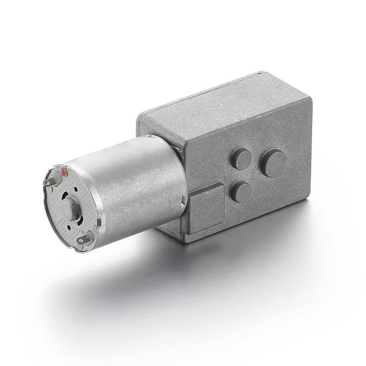 Manufacturers Wholesale Speed Reducer 12 Volt 24 Volt Electrical Micro DC Worm Gear Motor