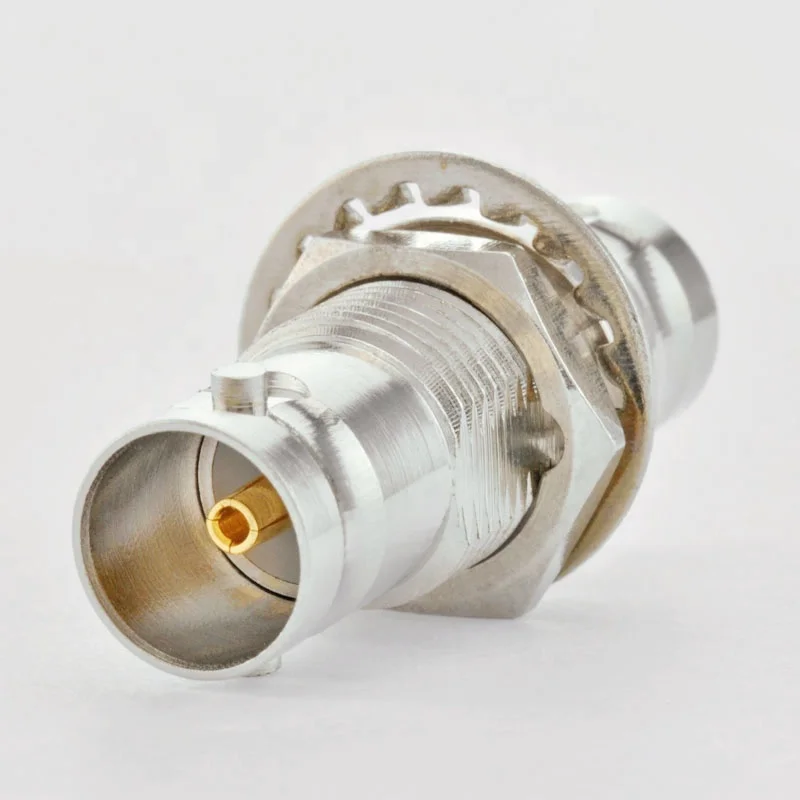 BNC Female to BNC Female 75 Ohm Bulkhead adapter BNC bulkhead female adapter