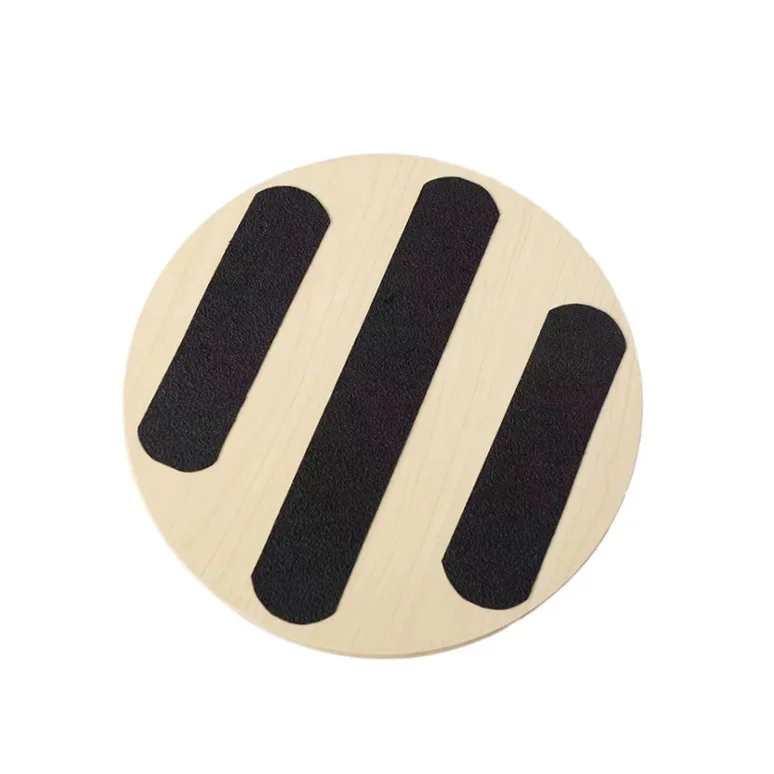 Fitness Equipment Exercise Durable Wooden Pilates Rotational  Disc