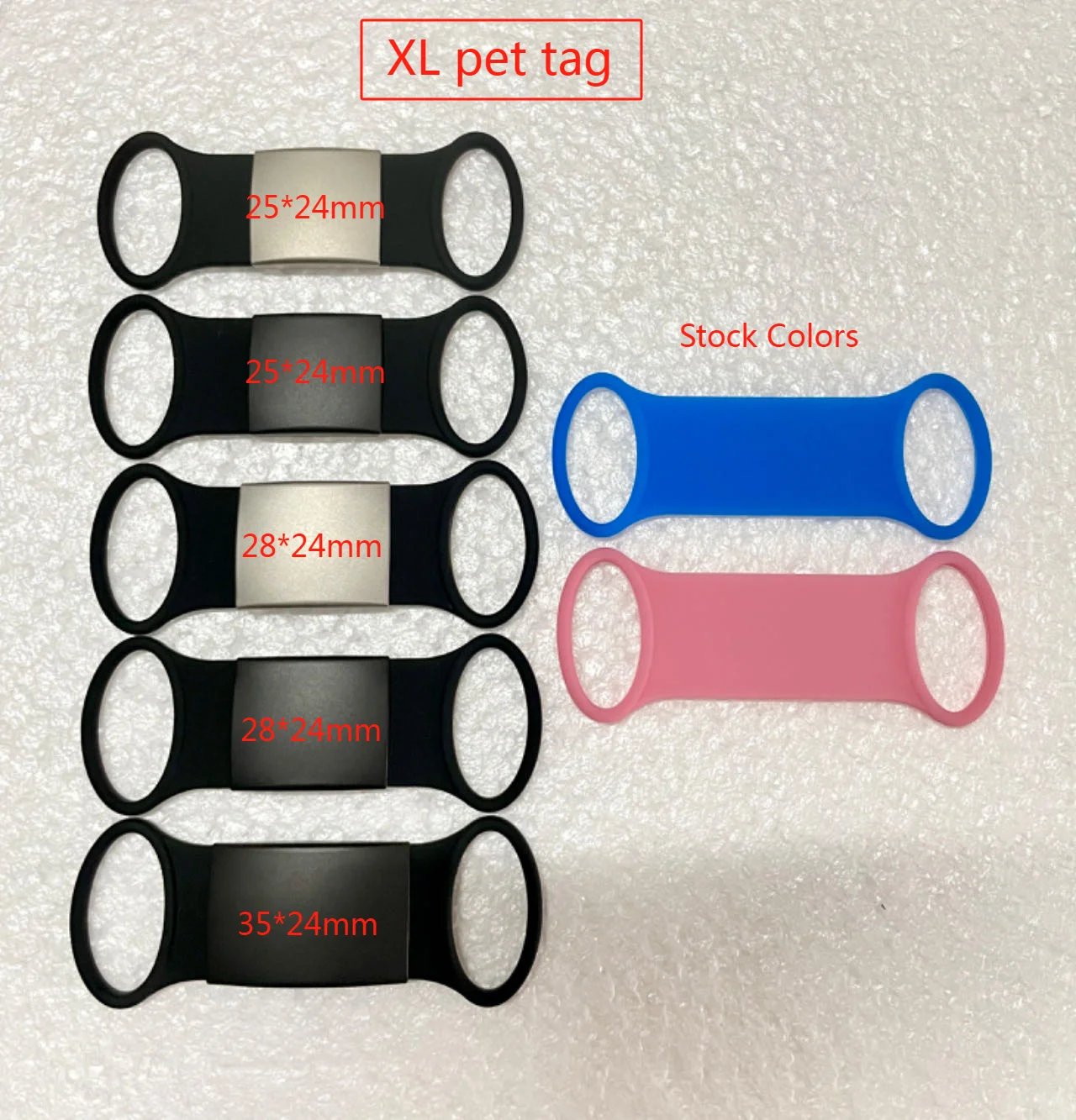 Easy to Read Personalized Dog  and Cat ID Pet  Tags with Custom Deep Laser Engraving stainless steel 304 plate