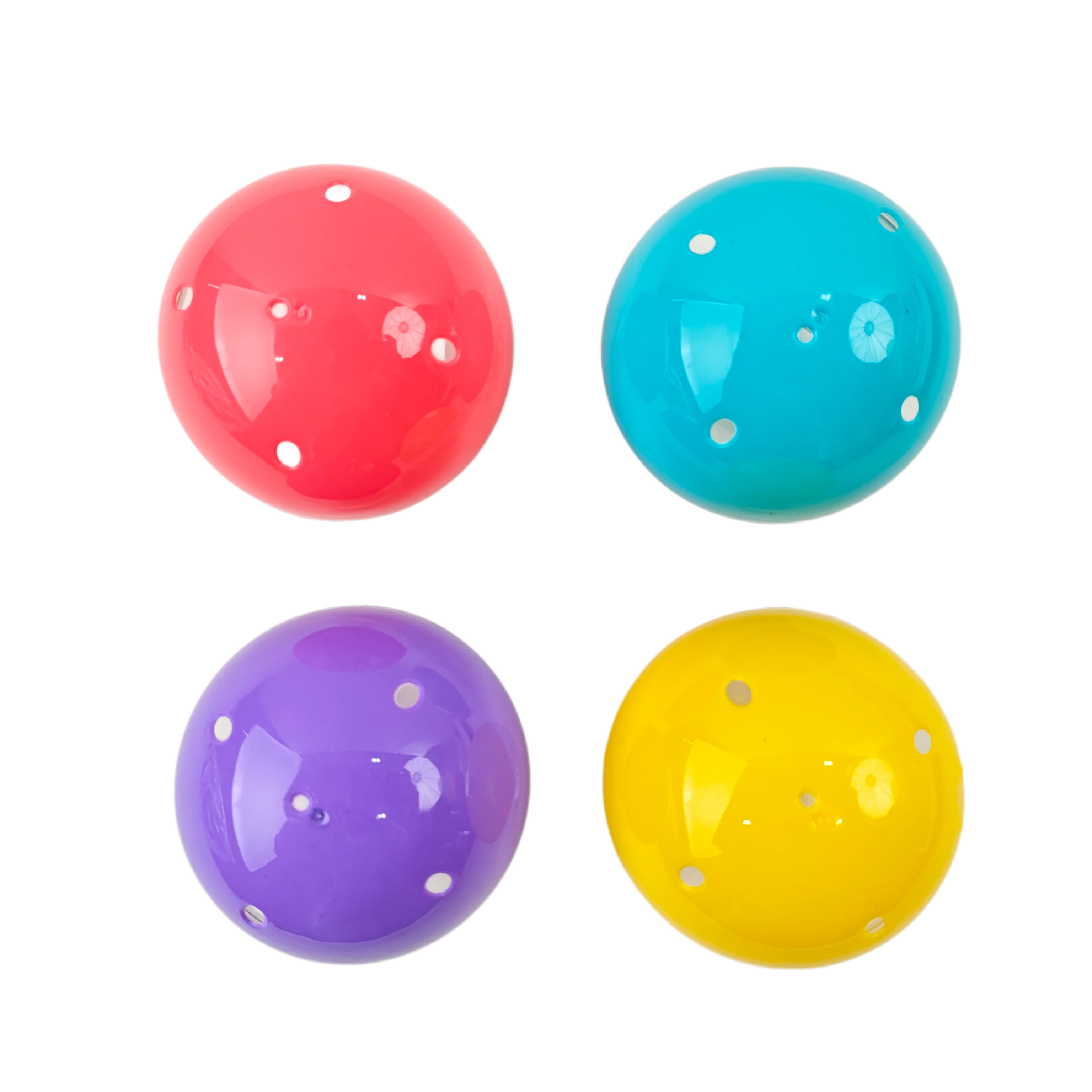 2024 Easter Popular Party Surprise Kids Toy -Half Transparent White and Half Opaque Color Thickened Hollow  Easter Egg Shell