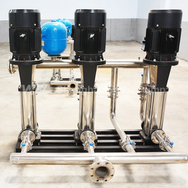 7.5 HP inline multistage Booster submersible dewatering pump Industrial Multi-Stage Vertical Centrifugal Pumps For Sale