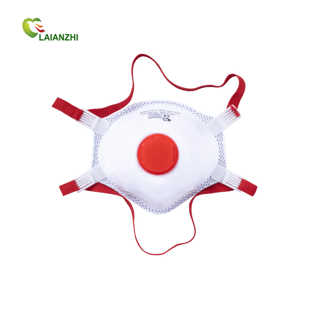 Factory price en149 ffp3 valve mask disposable non woven ffp3 face cup mask