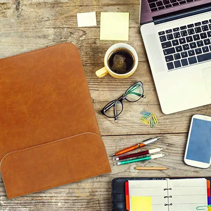 
Hot sell Computer sleeve Leather laptop cover file pocket document pouch 