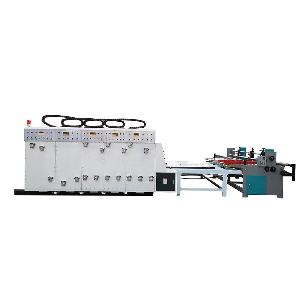 Hot Selling High Speed Flexo Printer Slotter Die Cutter Machine For Corrugated Paperboard Carton Box Making Packaging Machine