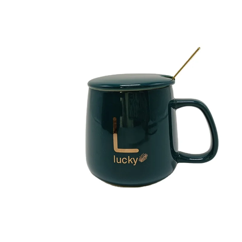 Gift electric heating cup green constant temperature coaster constant temperature drink milk coffee