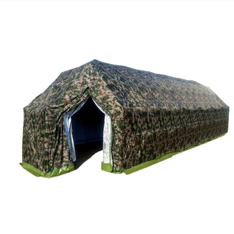 High Quality Folding Grid Command Tent 60 Square Meter Dome Waterproof Canvas Tent