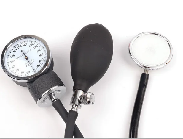 aneroid Sphygmomanometer and dual head stethoscope for blood pressure testcustom stethoscope