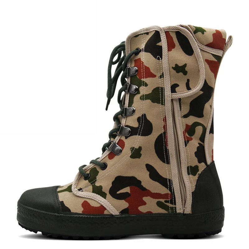 DFF96  camouflage  Fashion Breathable Forest Boots Windproof Sand proof Desert Boots Hiking Boots