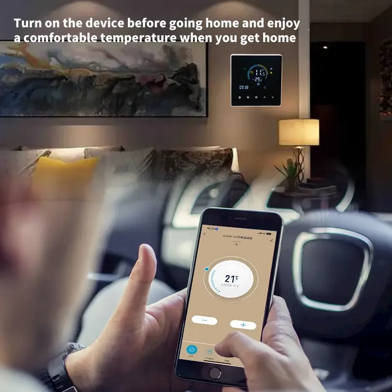 Glomarket Tuya Wifi Smart App Voice Control  Smart Home Thermostat For Electric Water Gas Boiler Floor Heating