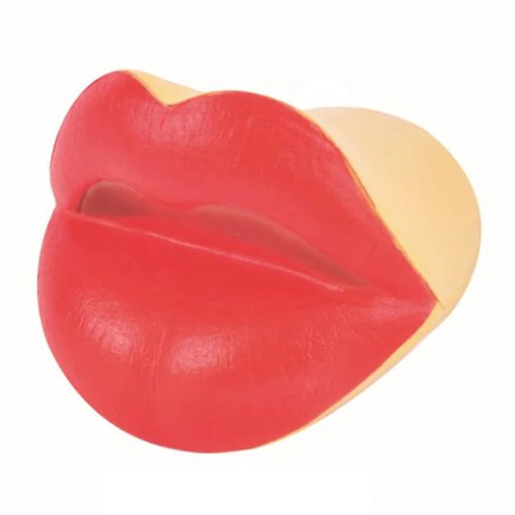 Human Organs Polyurethane PU Foam Mouth Stress Ball Decompression Toys Advertising Promotional Squeeze Toys