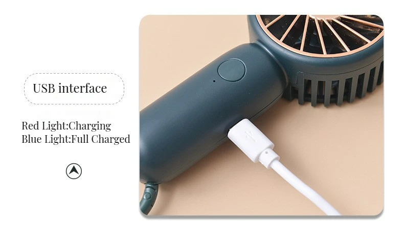 Personal electronic fan mini size portable recharge mini fans small fan for summer gift