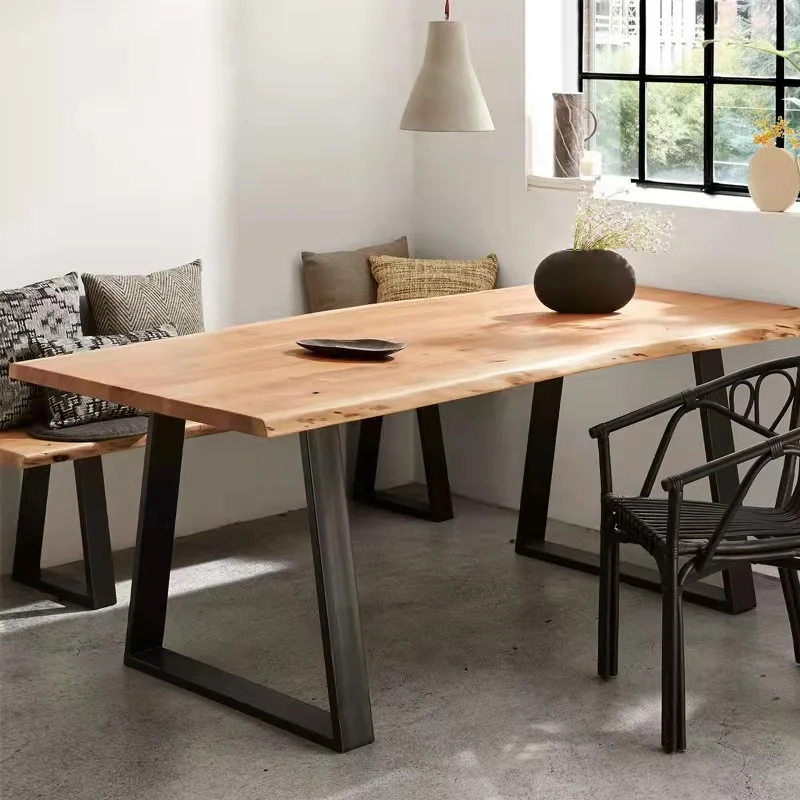 Table Leg Matte Black Dinning Desk Bench Wholesale Furniture Industrial Cast Iron Steel Coffee Dining Metal Spiders Table Leg