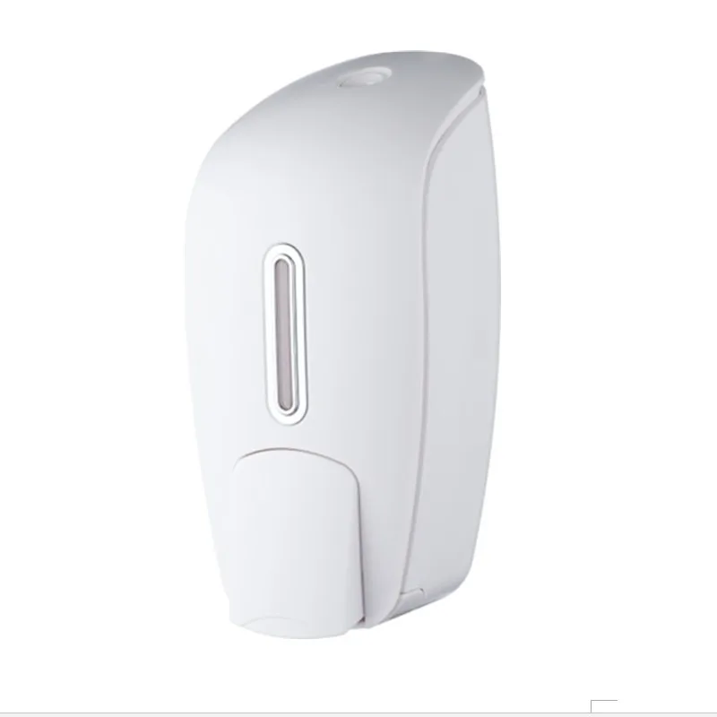 TM-08 Bathroom size : 1000 ml  abs plastic  white manuel soap dispenser