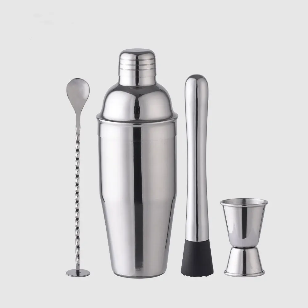 Cocktail Shaker Kit - Bar Tools - Stainless steel Cocktail Shaker Kit bartender kit includes all bar accessories, cocktail