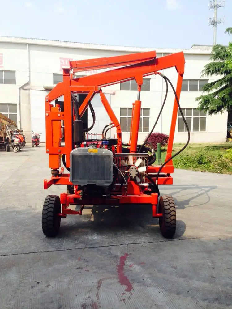 Cheap price hydraulic ground screw piling machine