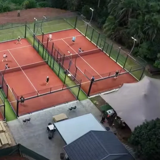 2024 buy luxury padel court indoor outdoor padel-tennis-court glass 10mm supplier tembered laminated glass