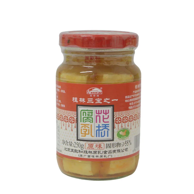 
Huaqiao original flavor fermented beancurd 250g 