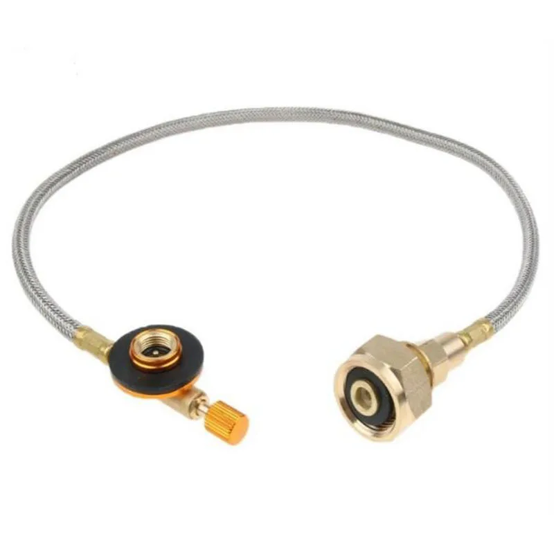 BBQ Picnic Cooking Cooker Cookware Outdoor Gas Stove Burner With Adapter