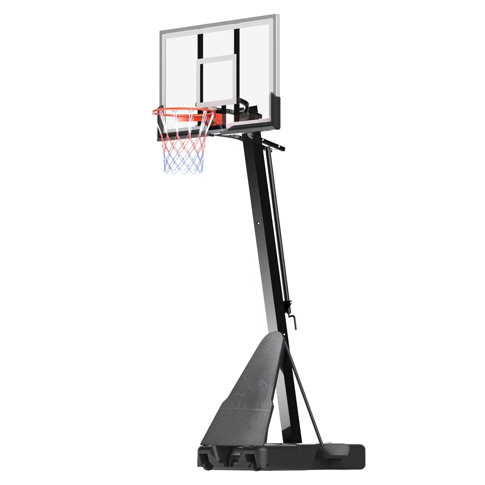 Wholesale Basketball Hoop Outdoor with Wheels and Basketball Backboard for Adult