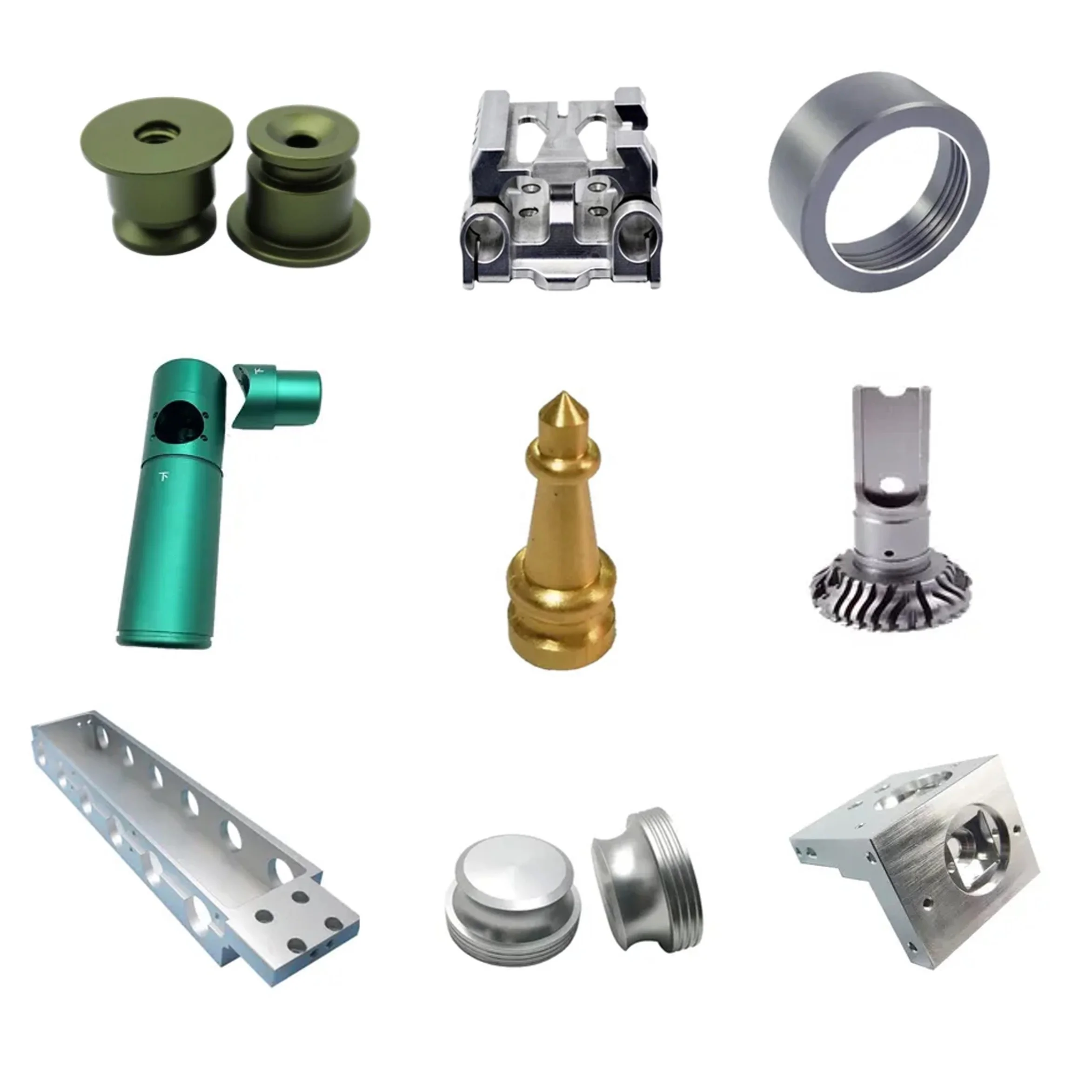 CNC Milling Turning Cutting Drilling Machining Service Customized Precision Parts For Special-Shaped Parts And Nuts Non-Standar