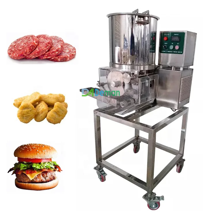 Manufacturer meat pie beef patty forming machine hamburger patty molding making machine chicken cutlet fish burger press machine