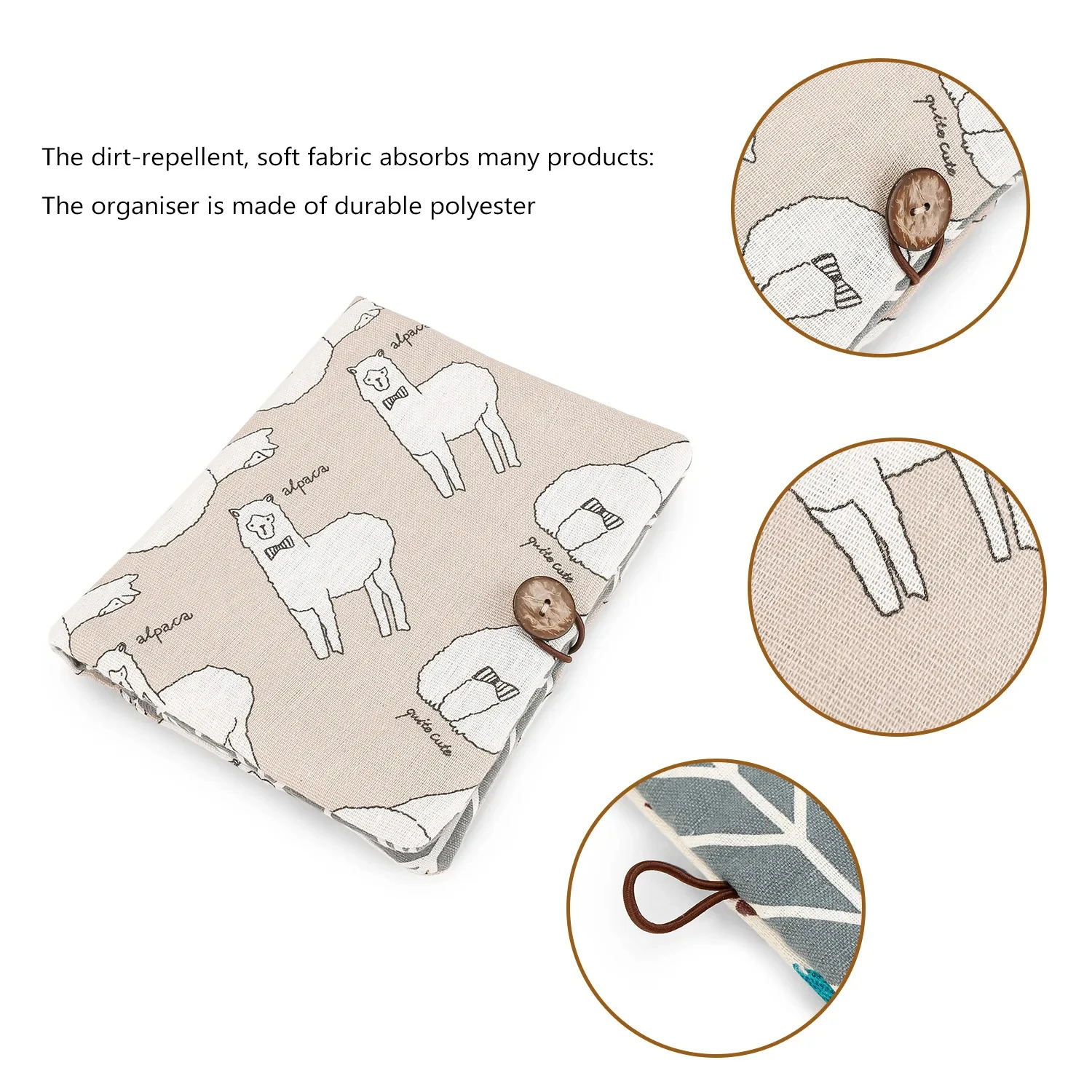 Portable Stroller Mini Diaper Bag Pouches Travel Gear, Foldable Newborn Baby Essentials Carriage Bag for Boys & Girls