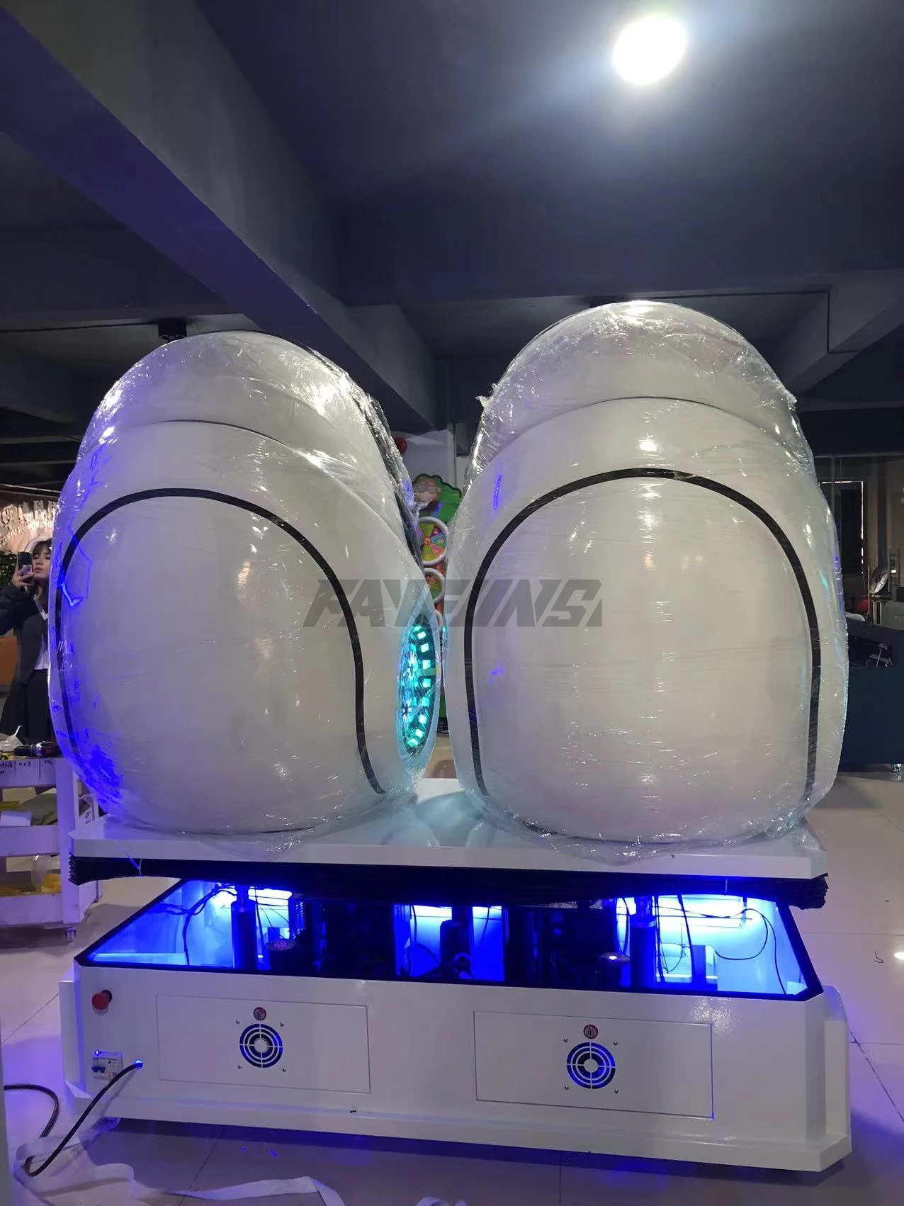 Оптовая продажа 9D Egg VR Cinema 2 места платформа виртуальной реальности для аркады