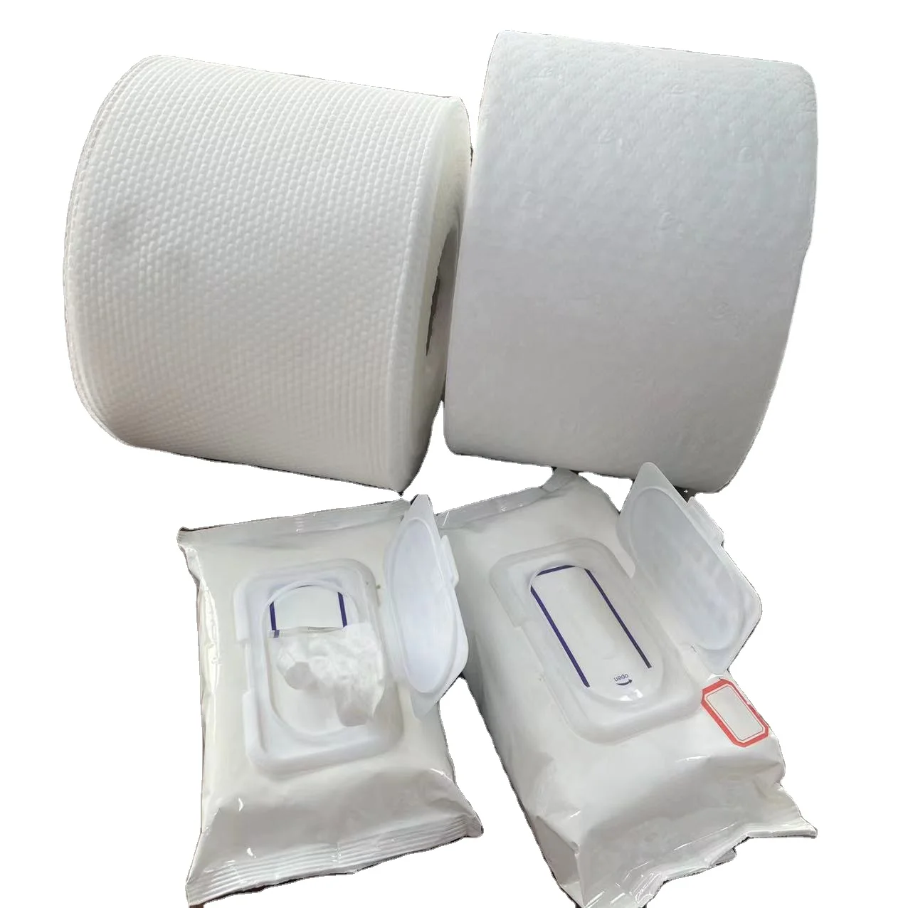 22 mesh 60%viscose 40%polyester Hydrophilic Spunlace Material Fabric Disposable Nonwoven