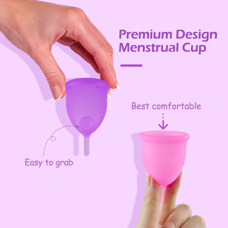 Wholesale Copa Menstrual Cup Collector Black Reusable Silicone Menstrual Cups Menstrual Cup Single Pack