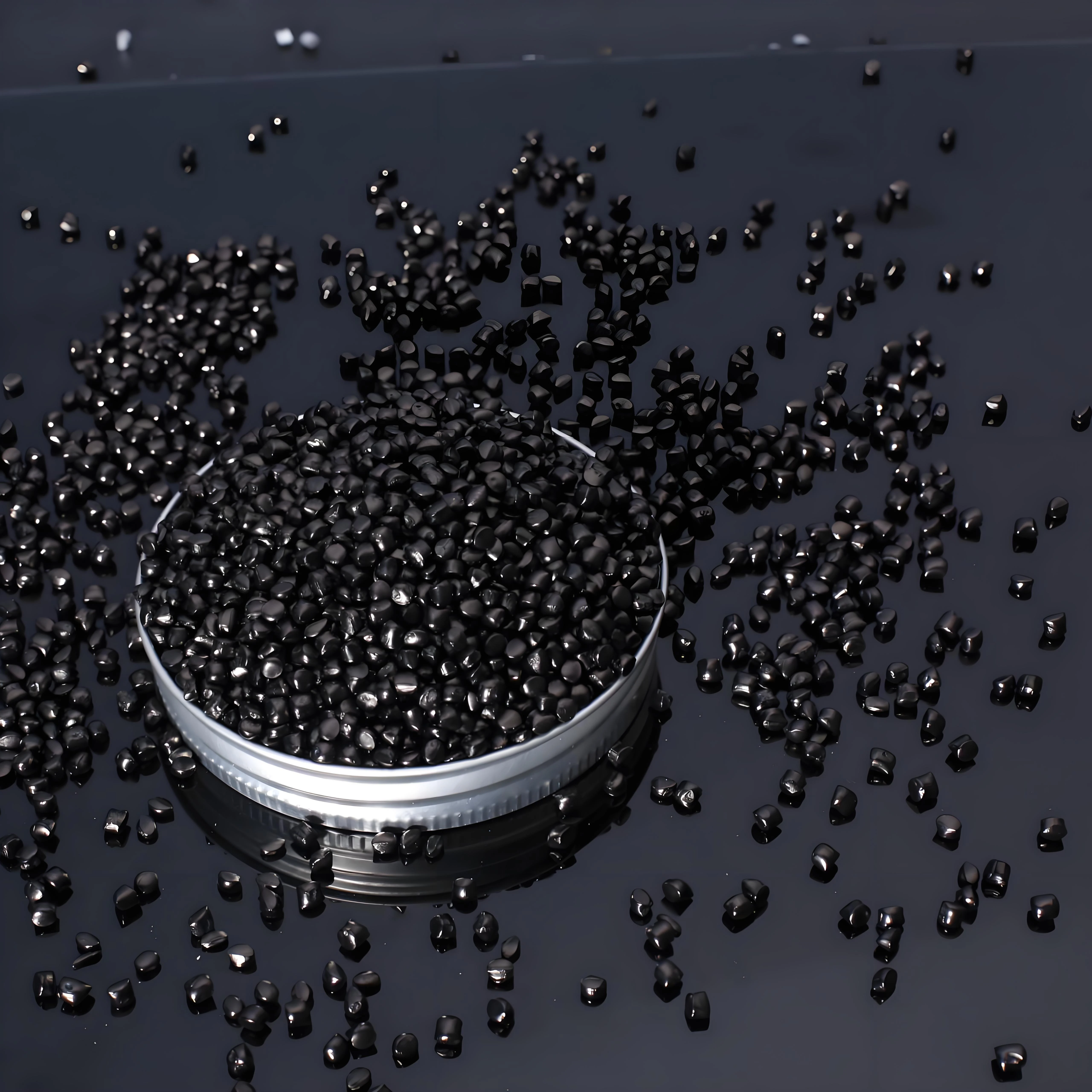 Customized Black Masterbatch Plastic Raw Material Decoration Filler Pellet Masterbatch