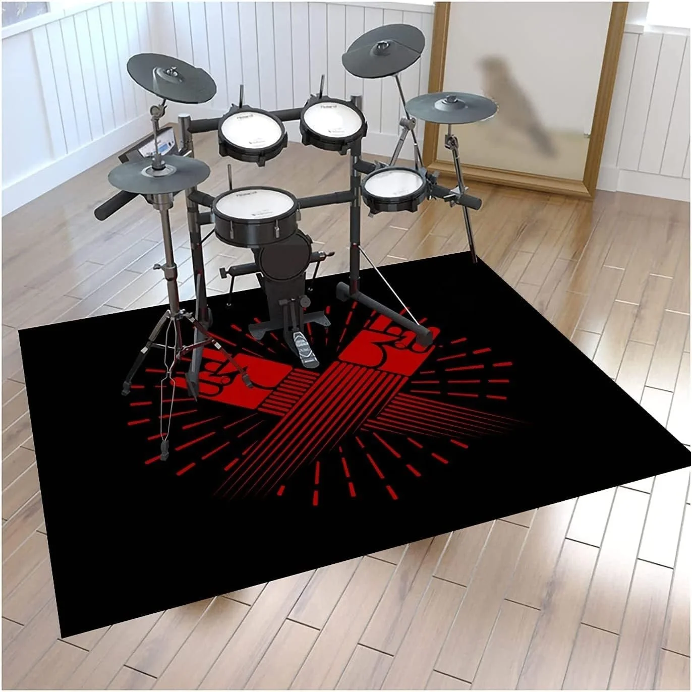 Professional Musical Instrument Bass Drum Snare Blanket Electronic Drum Kit Rugs