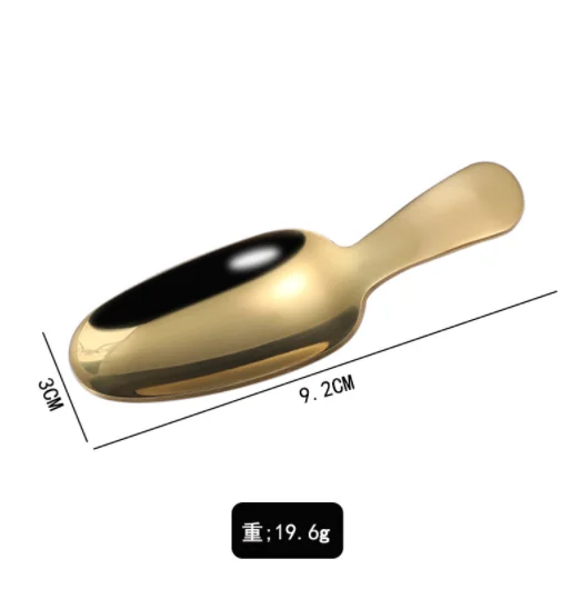 DFK01 короткая ручка китайские Необычные Короткие ложки для чайных листьев лопатка