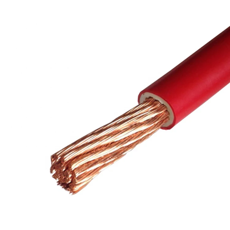JiaHui 0AWG 1AWG 2AWG 4AWG 6AWG 8AWG 10AWG 12AWG 14AWG 16AWG 18AWG Red battery cable transparent PVC car auto cable