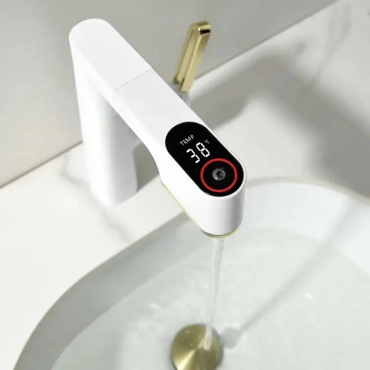 360 Degree Rotation Basin Faucet Taps BLACK Carton Box Design Bathroom Wash Basin Brass Painting Ceramic Hot and Cold New Modern