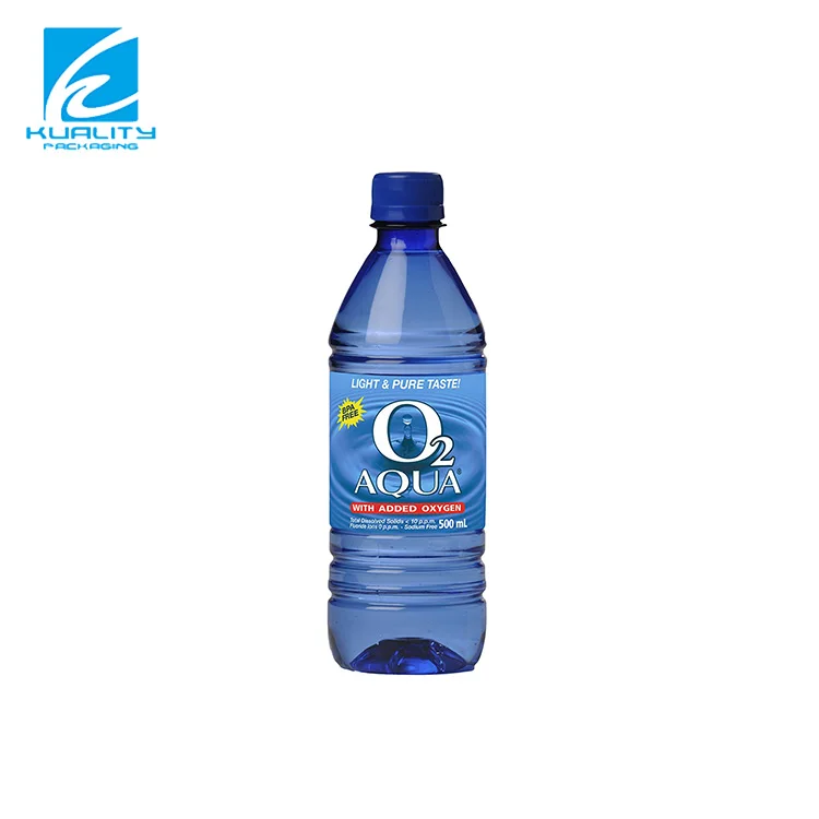 Mineral Water Label Shrink Sleeve PVC Shrink Wrap Bottle Labels For Water Bottles With Logo Printing