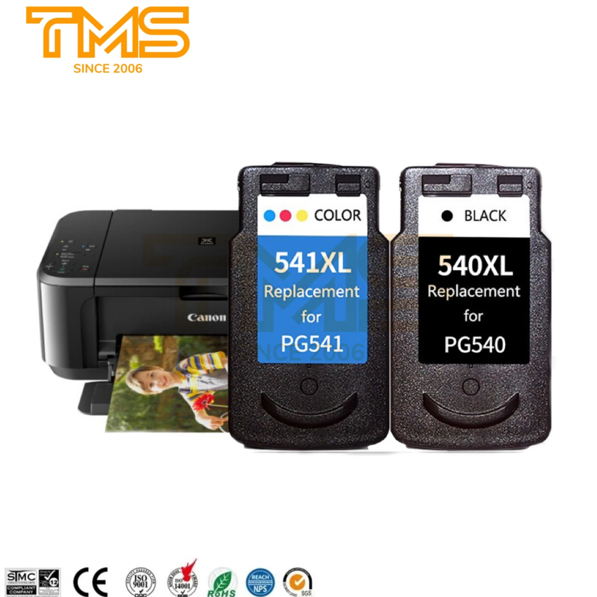 PG540 CL541 PG 540 CL 541 XL 540XL 541XL PG540XL цветной Восстановленный чернильный картридж для принтера Canon PIXMA MG2150