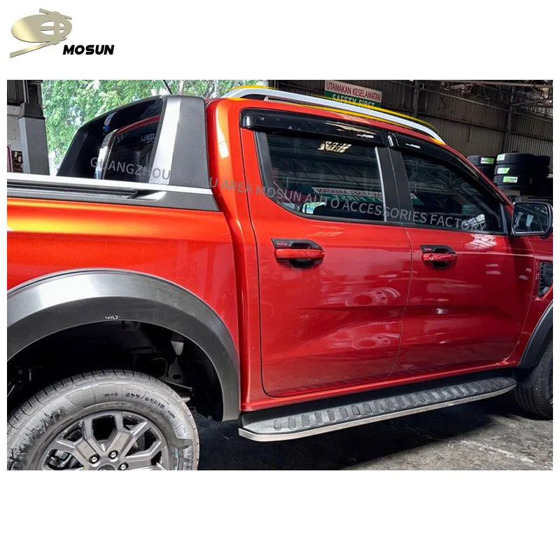 Алюминиевый багажник на крышу для автомобиля комплект из 2 предметов FORD RANGER T9 2023 +