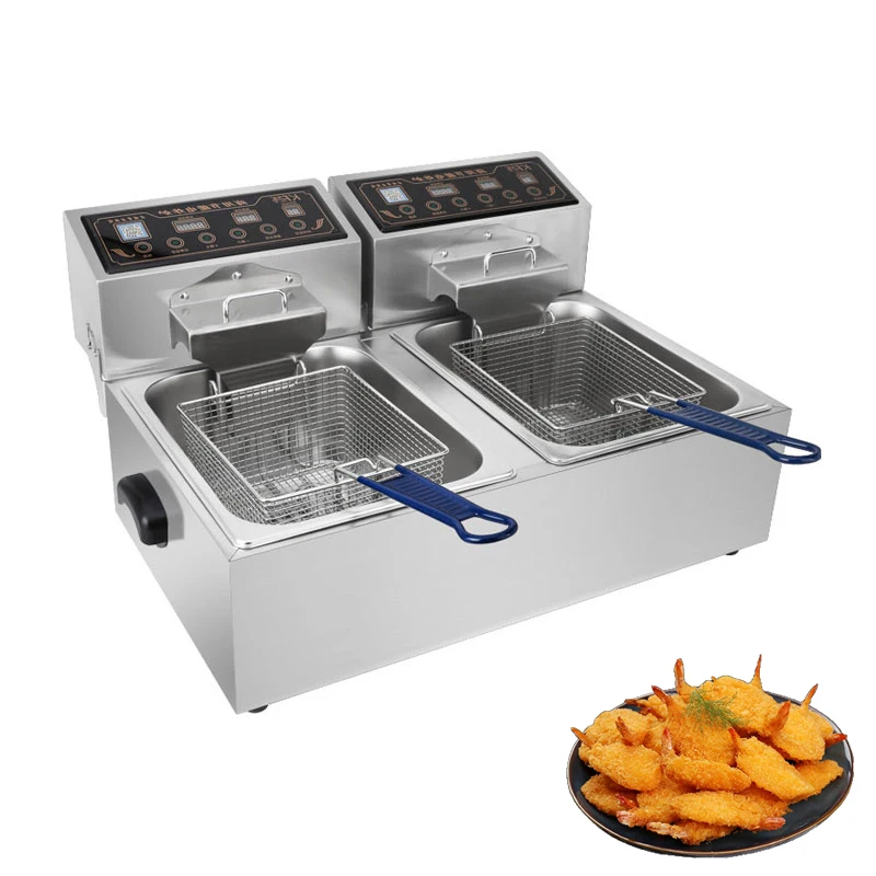 Commercial fish potato plantain chips fats fryer frying machine  turkey industrial deep fryer
