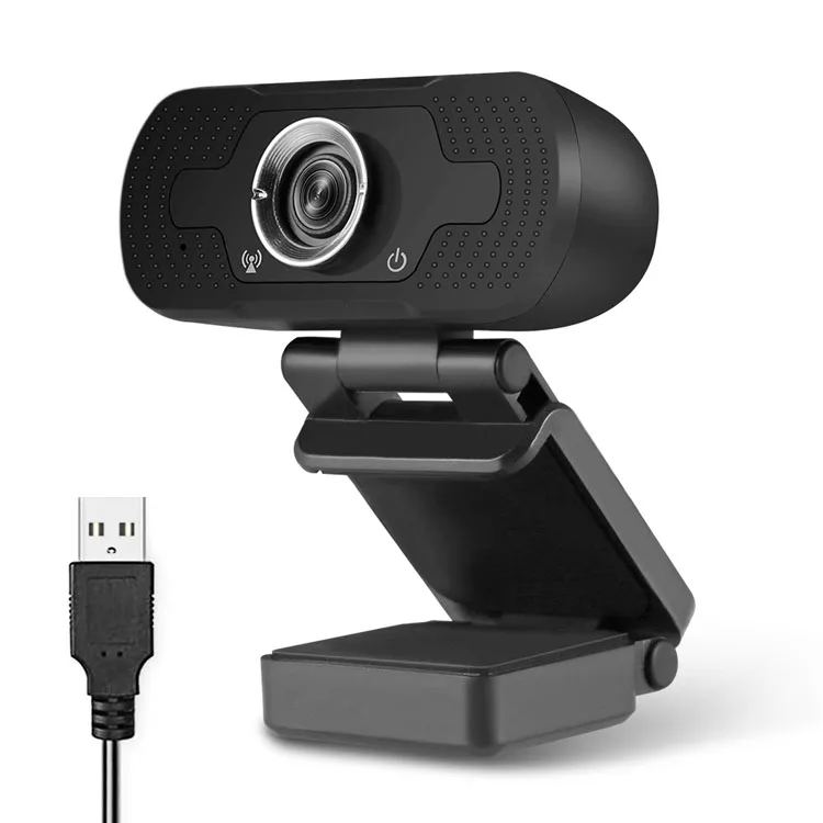 USB FULL HD 1080P Free Drive Webcam with Microphone Live Broadcast Webcam Video
