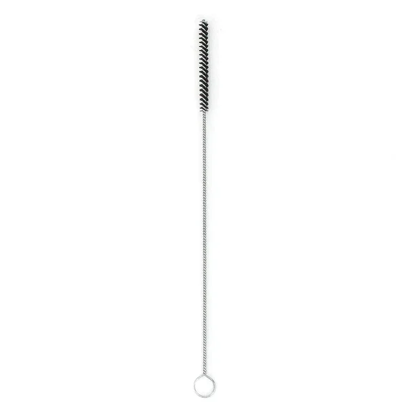 230mm 304 Stainless Steel Straw Cleaning Brush For Bamboo Silicone Straw Cleaners