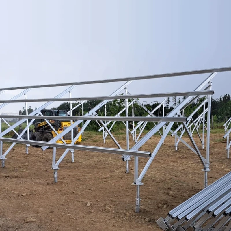 High Quality Solar Ground Mount Ground Solar Brackets Photovoltaic Ground Mounting System For Solar Panels